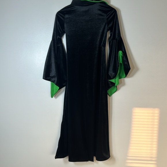 Spirit Black and Green Witch Costume for Kids - Picture 4 of 9